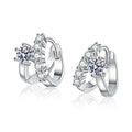 S925 Sterling Silver Moissanite Earrings