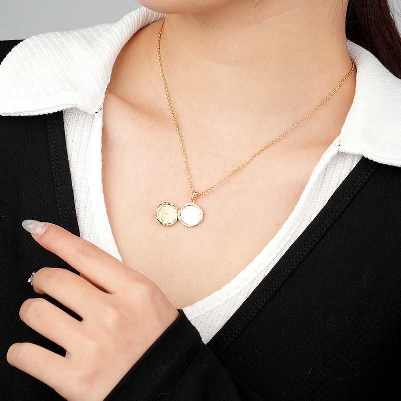 925 Sterling Silver Opal Necklace