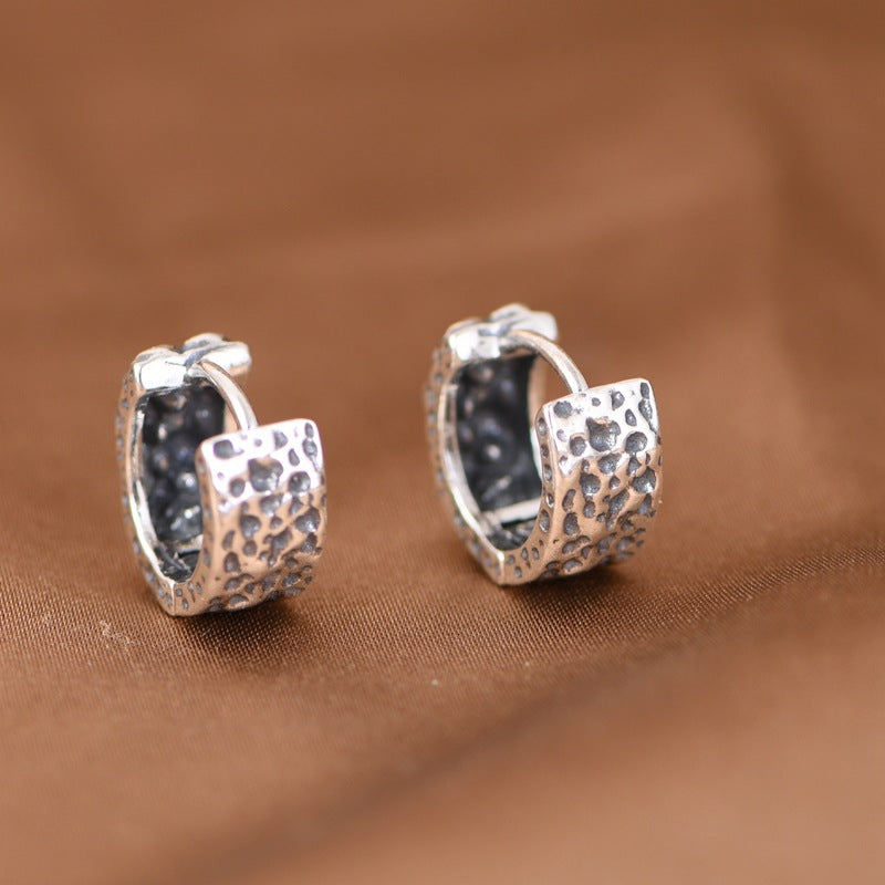 S925 Sterling Silver Halloween Skull Earrings