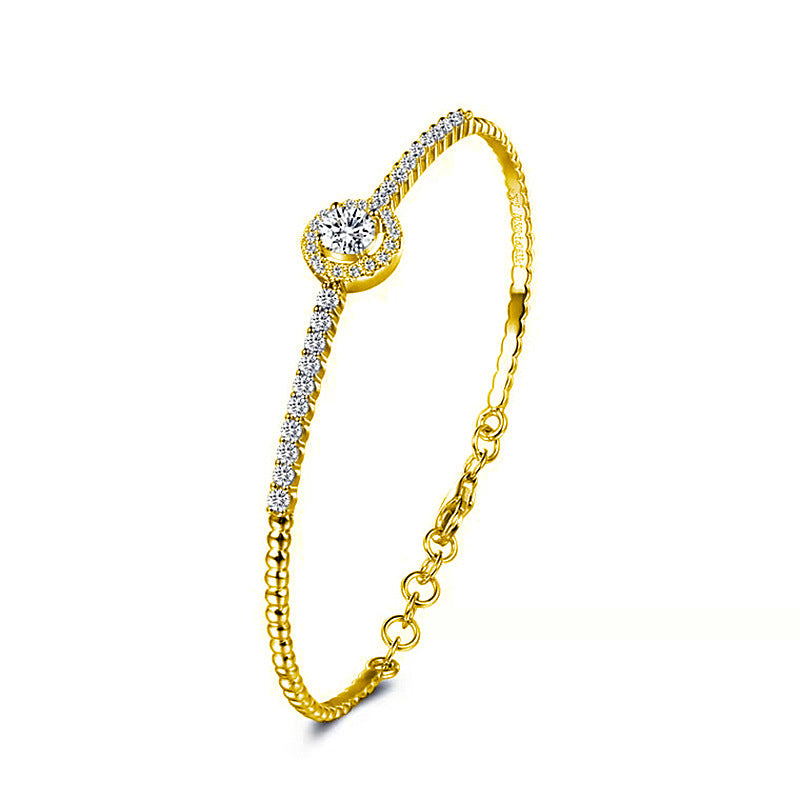 925 Sterling Silver Moissanite Bracelet