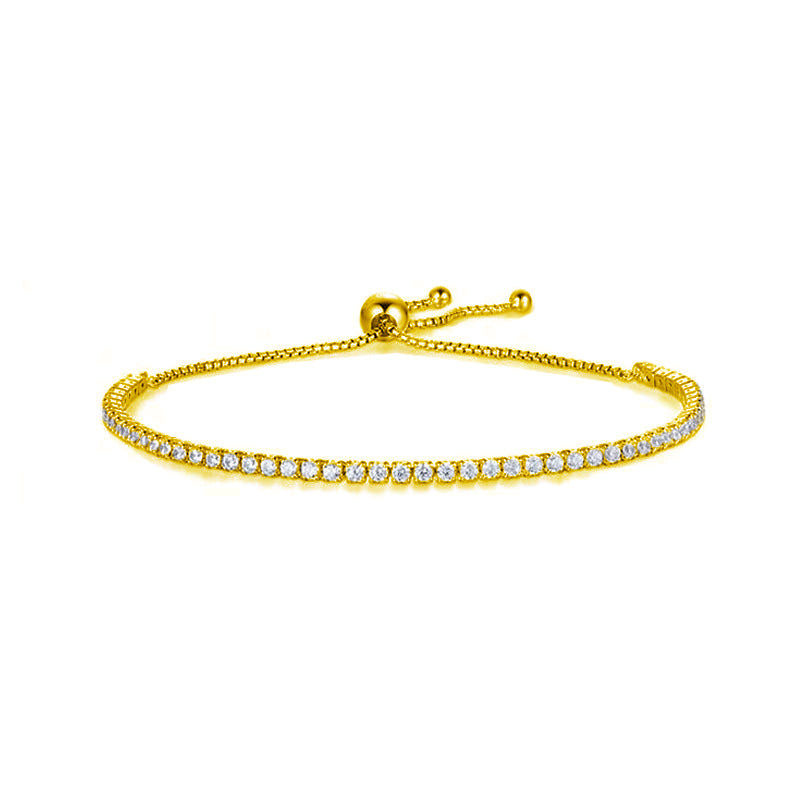 S925 Sterling Silver Moissanite Bracelet