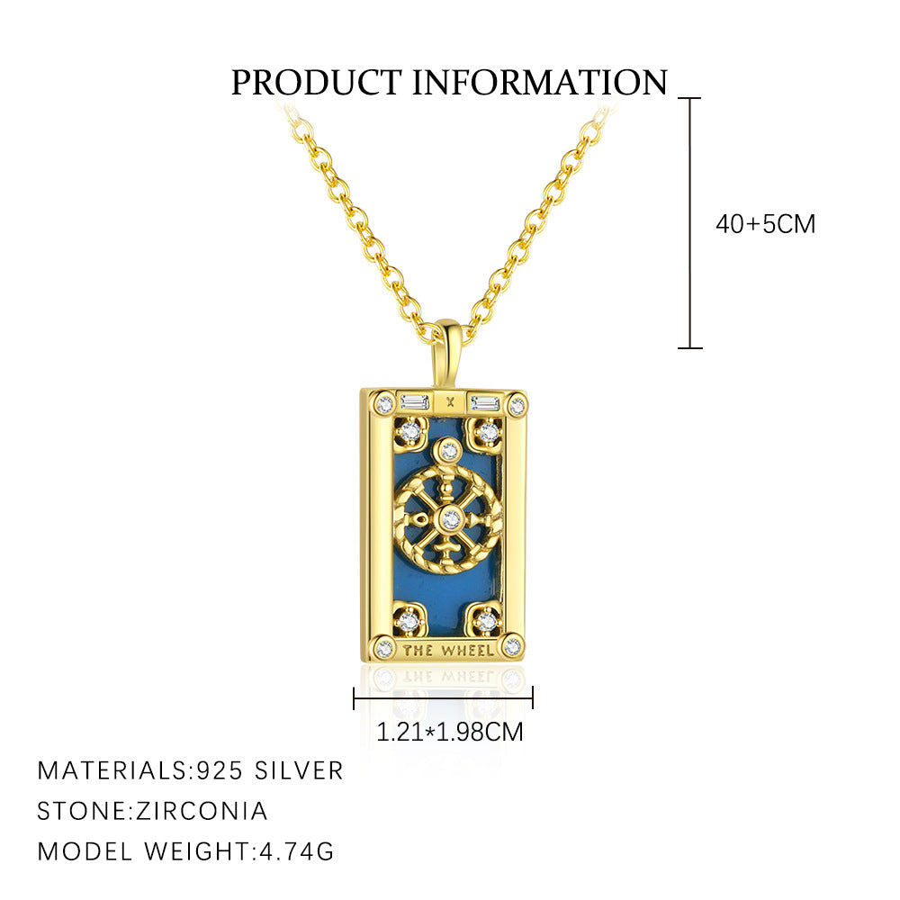 Agate and Zircon Necklace – image 10