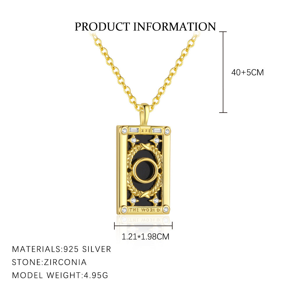 Agate and Zircon Necklace – image 11