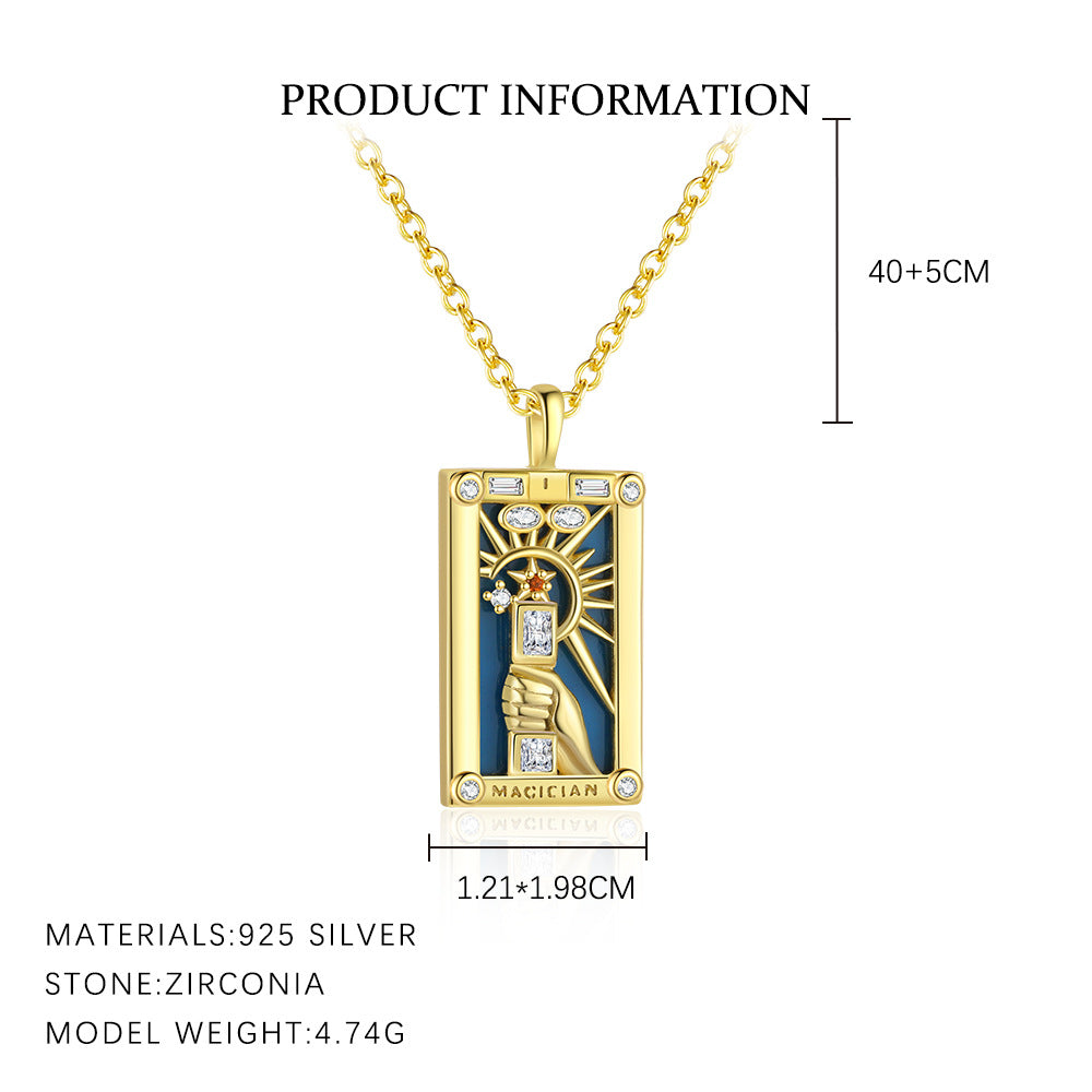Agate and Zircon Necklace – image 7