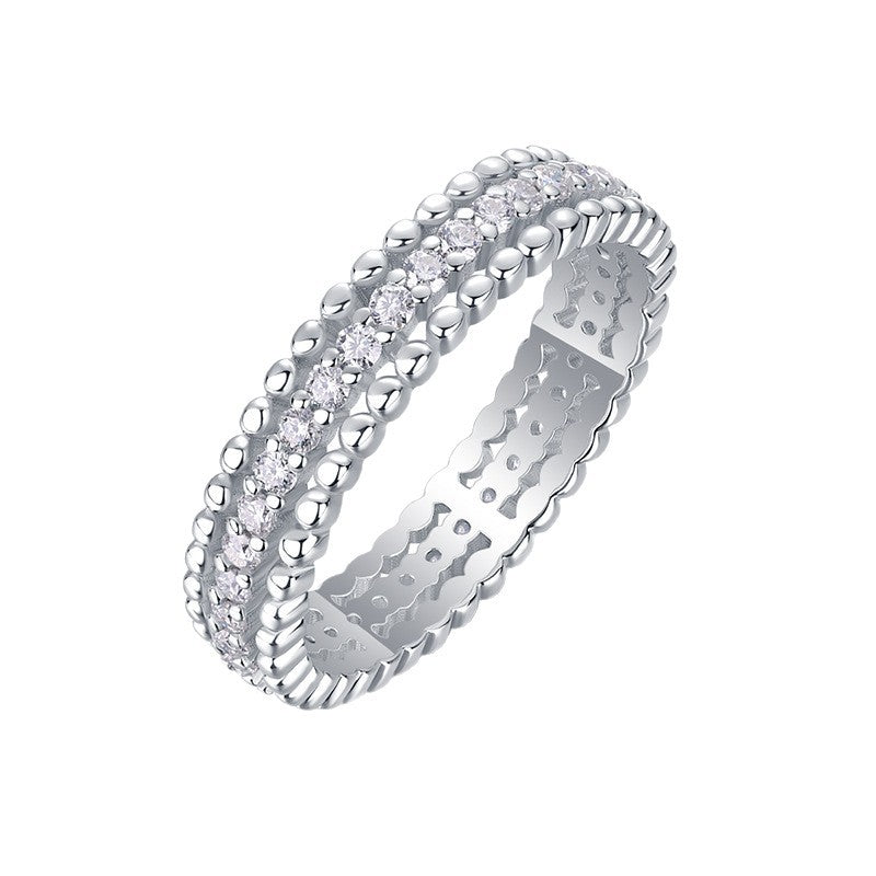 Autumn Stroll Moissanite Closed-Band Ring – wholesale moissanite rings