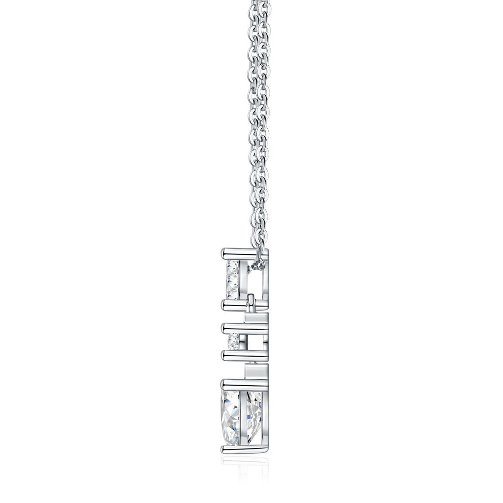 S925 Silver Moissanite Necklace
