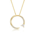 Blue Moonstone Pendant Necklace