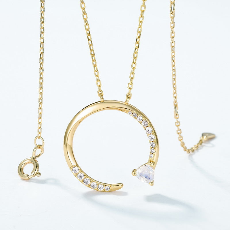 Blue Moonstone Pendant Necklace – gemstone jewelry supplier
