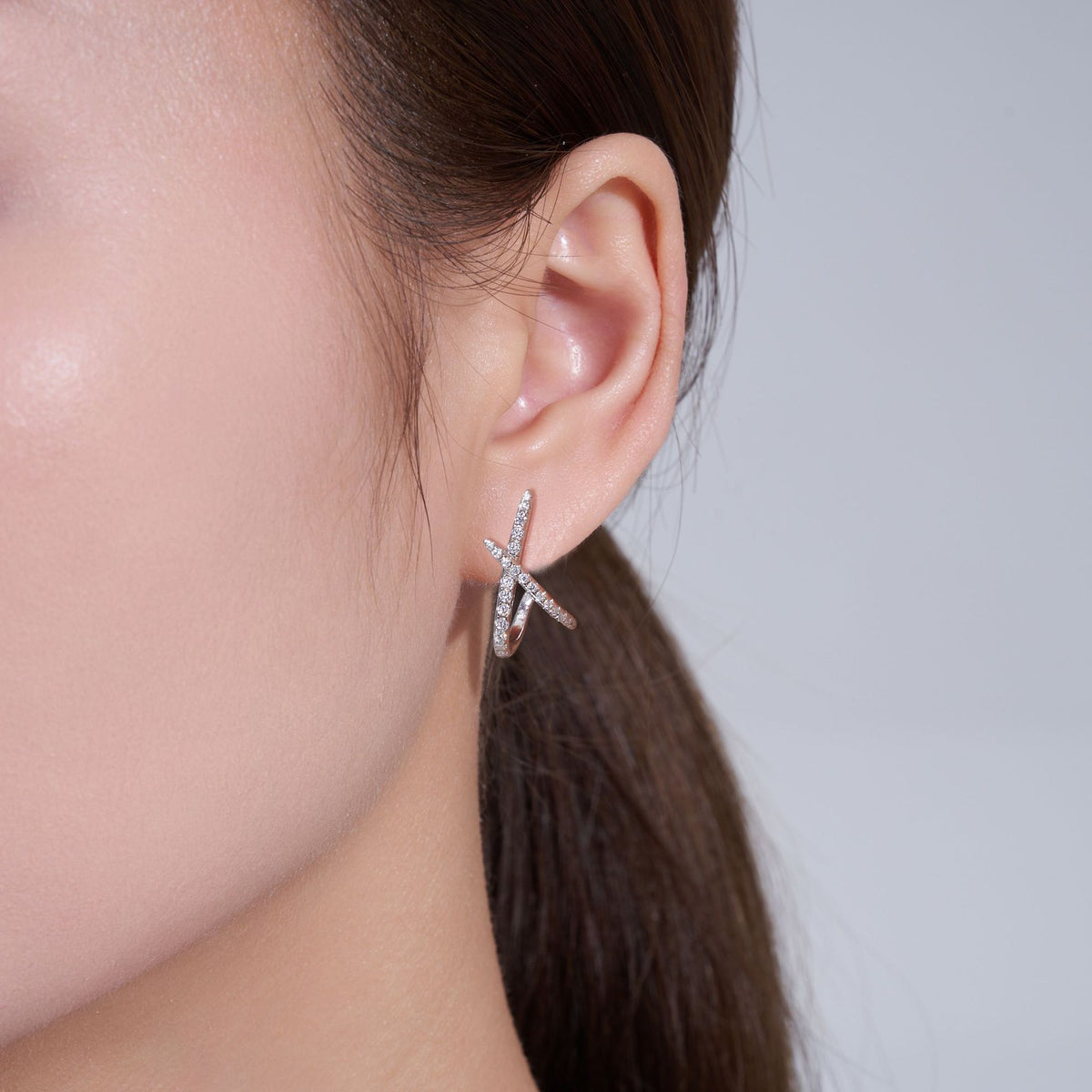 Bold Geometric Moissanite Earrings – wholesale moissanite jewelry