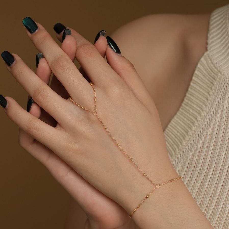 Plain Hand Chain Bracelet