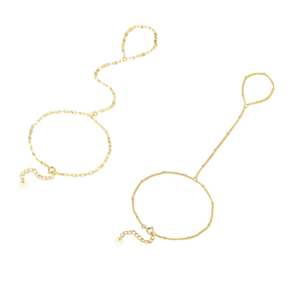 Plain Hand Chain Bracelet – wholesale silver bracelets