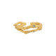 Gold Plated / US7.5 #opening adjustable
