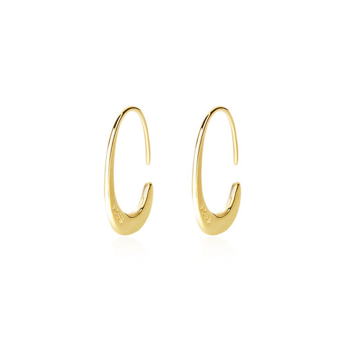 C-Shaped Earrings