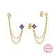 Golden-Purple zircon