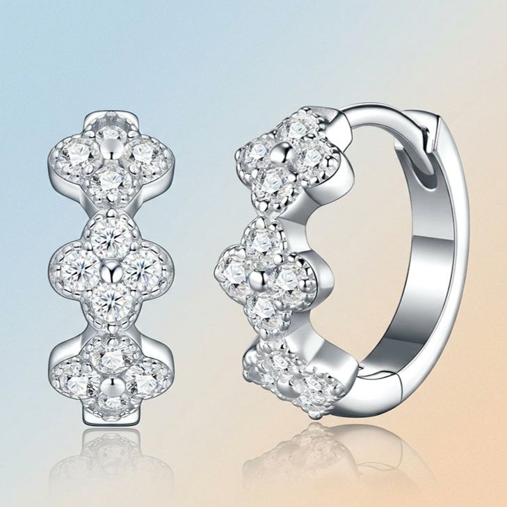 Chic Style Moissanite Earrings – wholesale moissanite jewelry