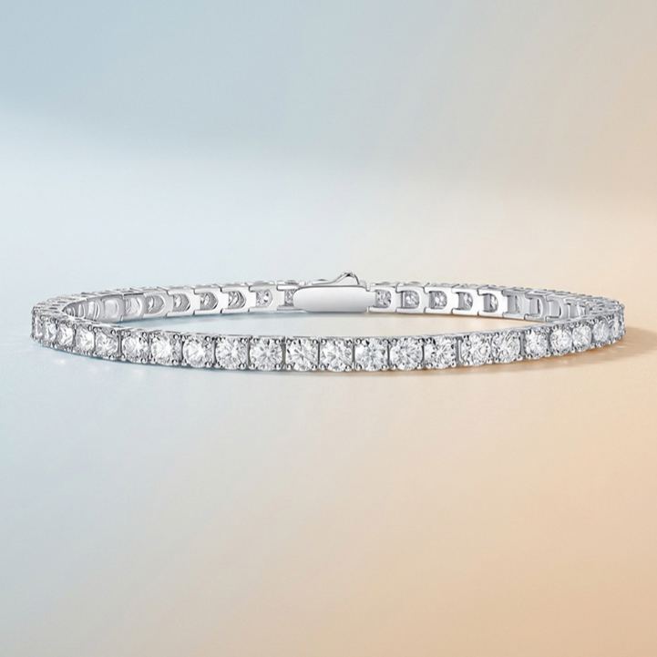 Classic Moissanite Tennis Bracelet