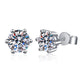 Six-Claw Classic (Silver) / 4MM-(0.3ct*2)