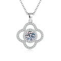 Clover Moissanite Necklace YCN563