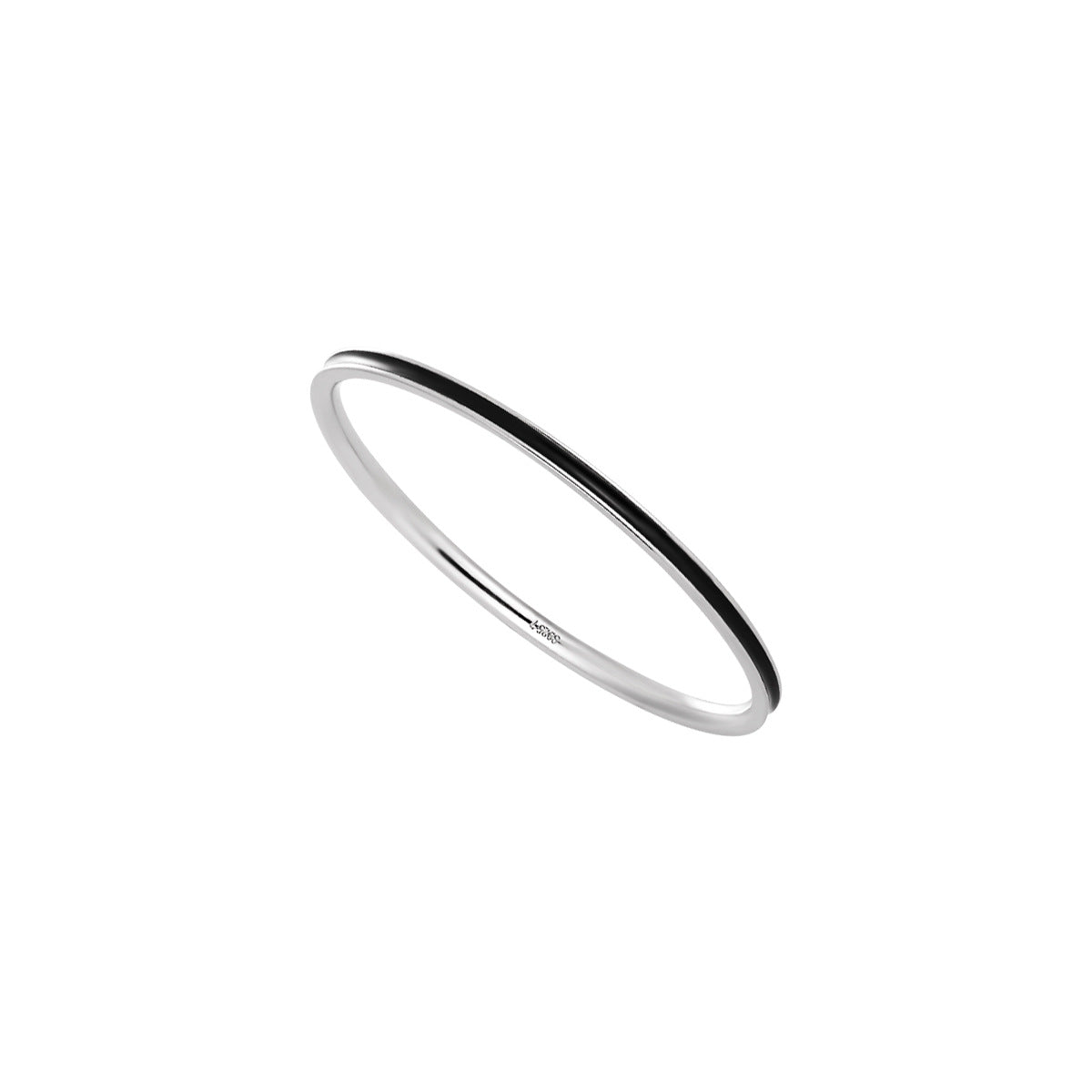 Minimalist Color Stripe Bangle Bracelet – image 6