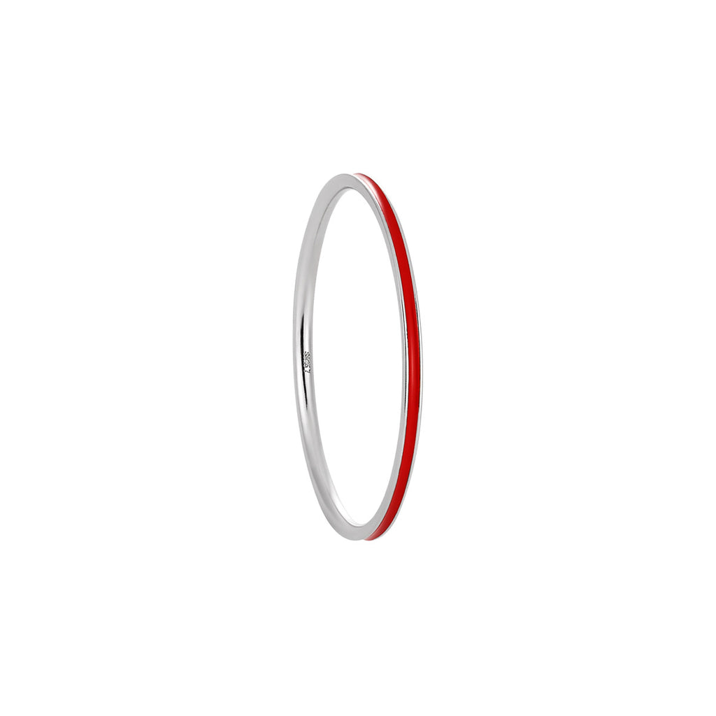 Minimalist Color Stripe Bangle Bracelet – image 7