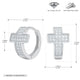 Rhodium Plated