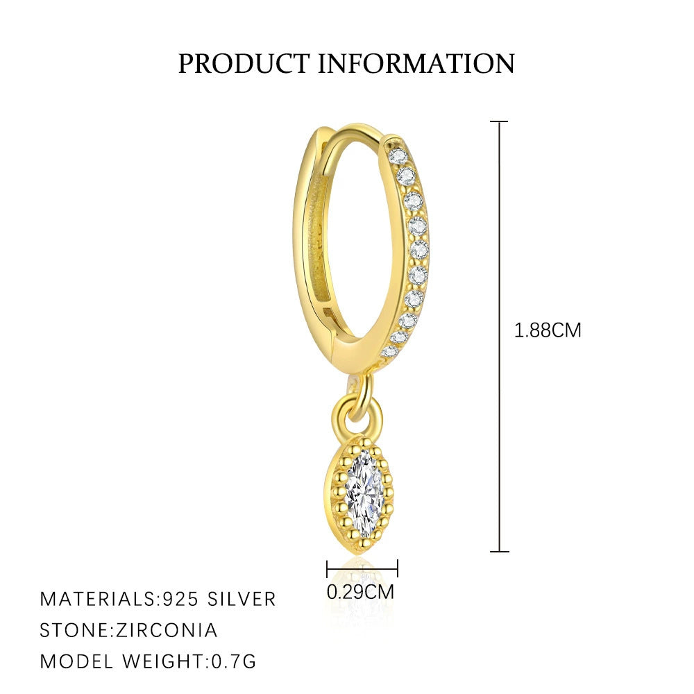 Dainty CZ Mixed Ear Stack Set, Gold Plated – image 7