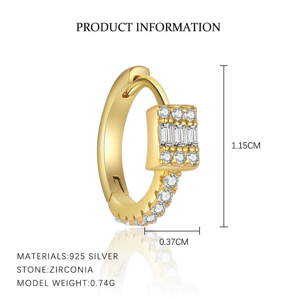 Dainty CZ Mixed Ear Stack Set, Gold Plated – image 8