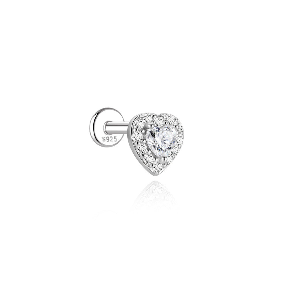 D-Color Moissanite Geometric Earrings – image 10