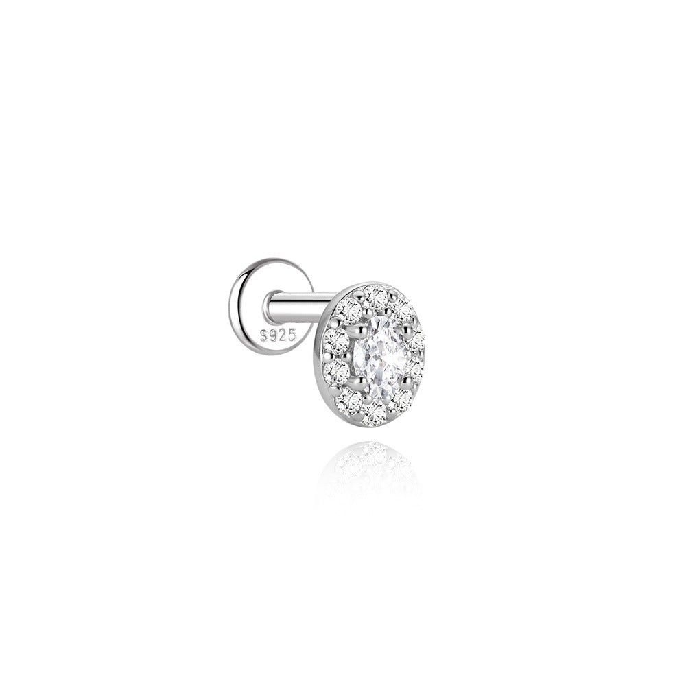 D-Color Moissanite Geometric Earrings – image 11
