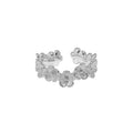 Dainty Floral Garland Open Ring – image 6