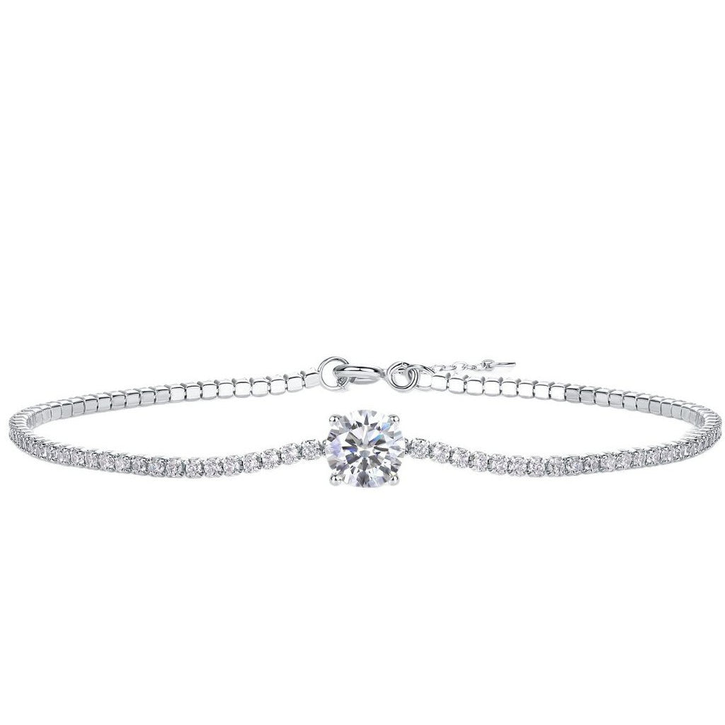 Dawn Dew Moissanite Tennis Bracelet – detail view 3