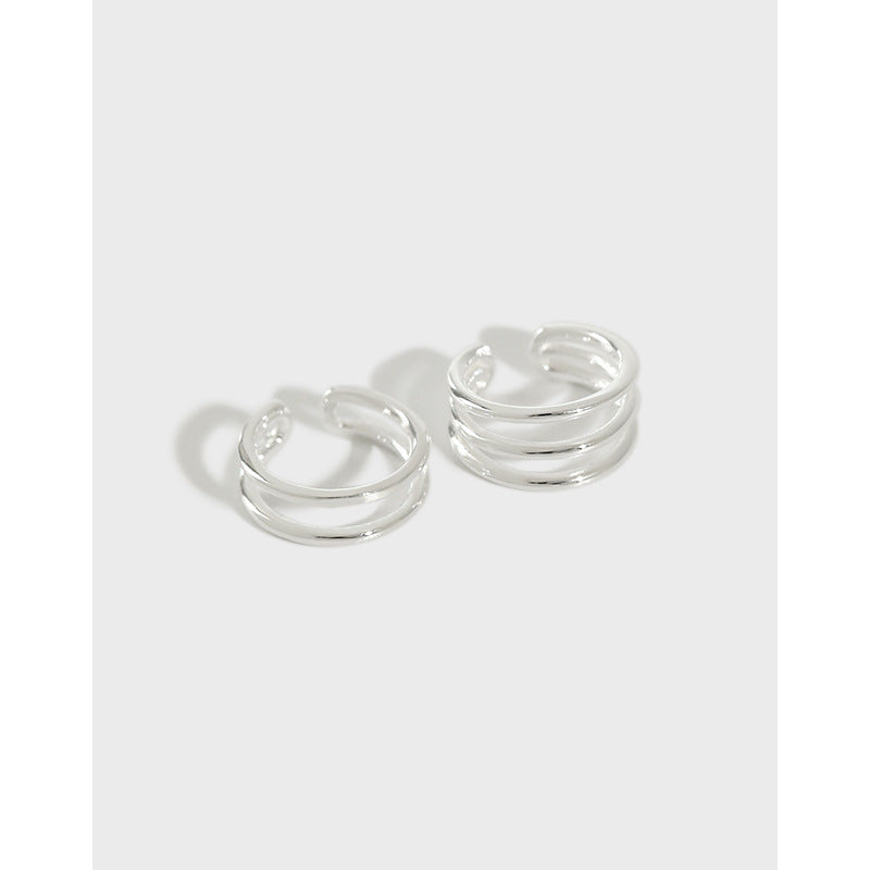 Minimalist Double Band Ear Cuffs