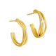 Gold Plated / 925 silver