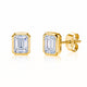 Gold Plated / 0.5CTW   (3*5mm)