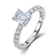 Rhodium Plated / US6#