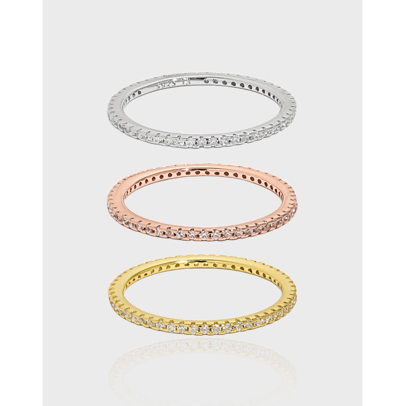 Classic Stone-Set Eternity Band Ring
