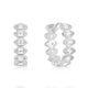 Rhodium Plated / 925 silver
