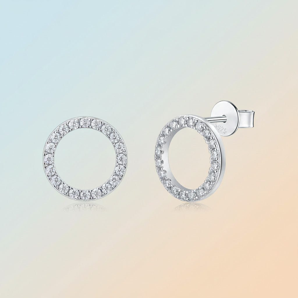 Exploration Moissanite Stud Earrings – wholesale moissanite jewelry