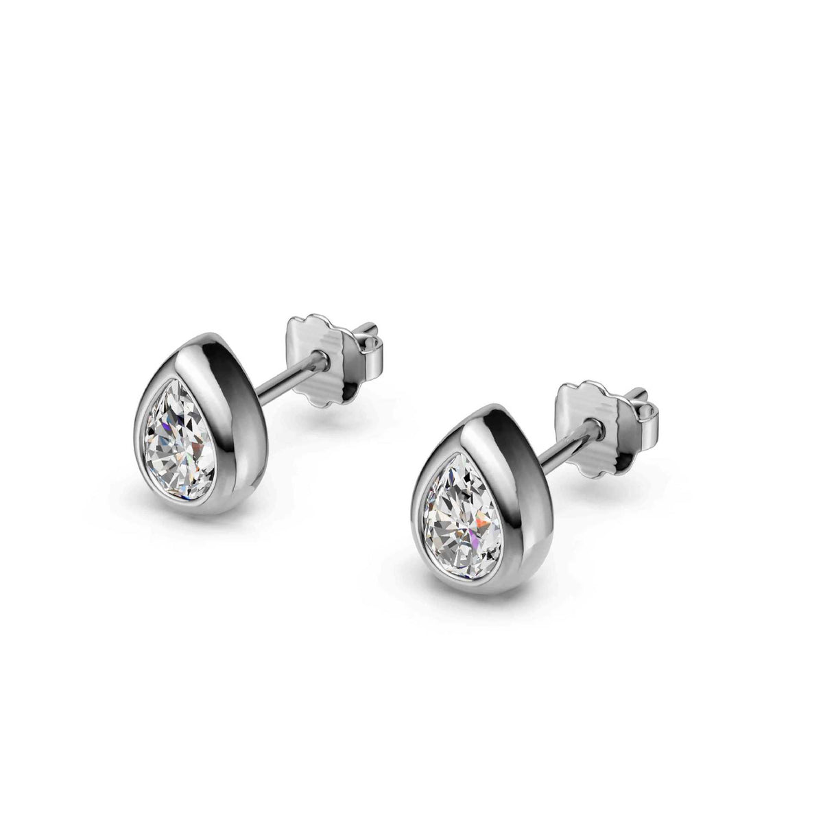 Fancy-Cut Moissanite Stud Earrings – image 5