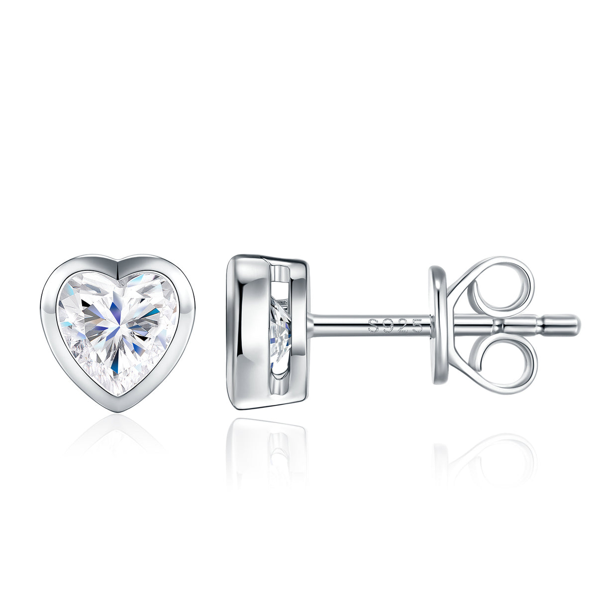 Fancy-Cut Moissanite Stud Earrings – image 8