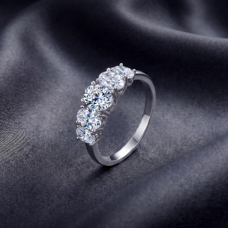 Five Stone Lab Grown Diamond Ring – fine jewellery wholesale