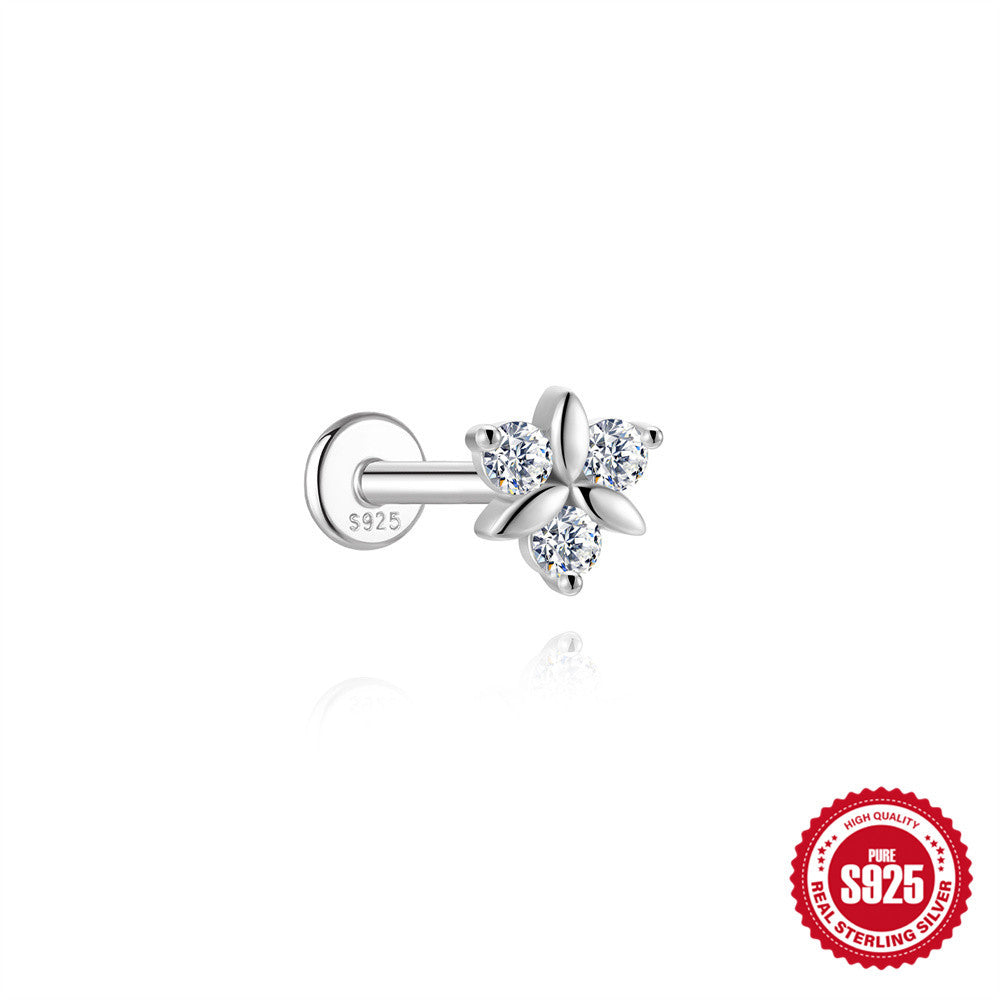 Flat-Back Moissanite Piercing YCE815 – image 12