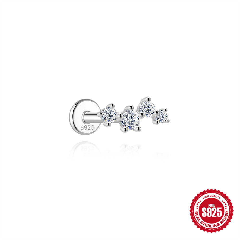 Flat-Back Moissanite Piercing YCE815 – image 16