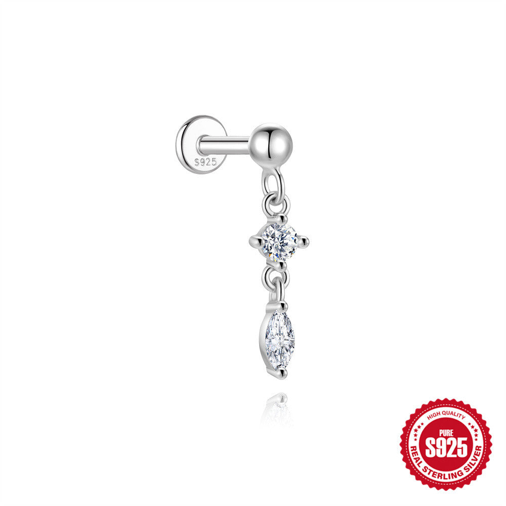 Flat-Back Moissanite Piercing YCE815 – image 18