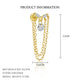YCE278(A Pair） / Golden