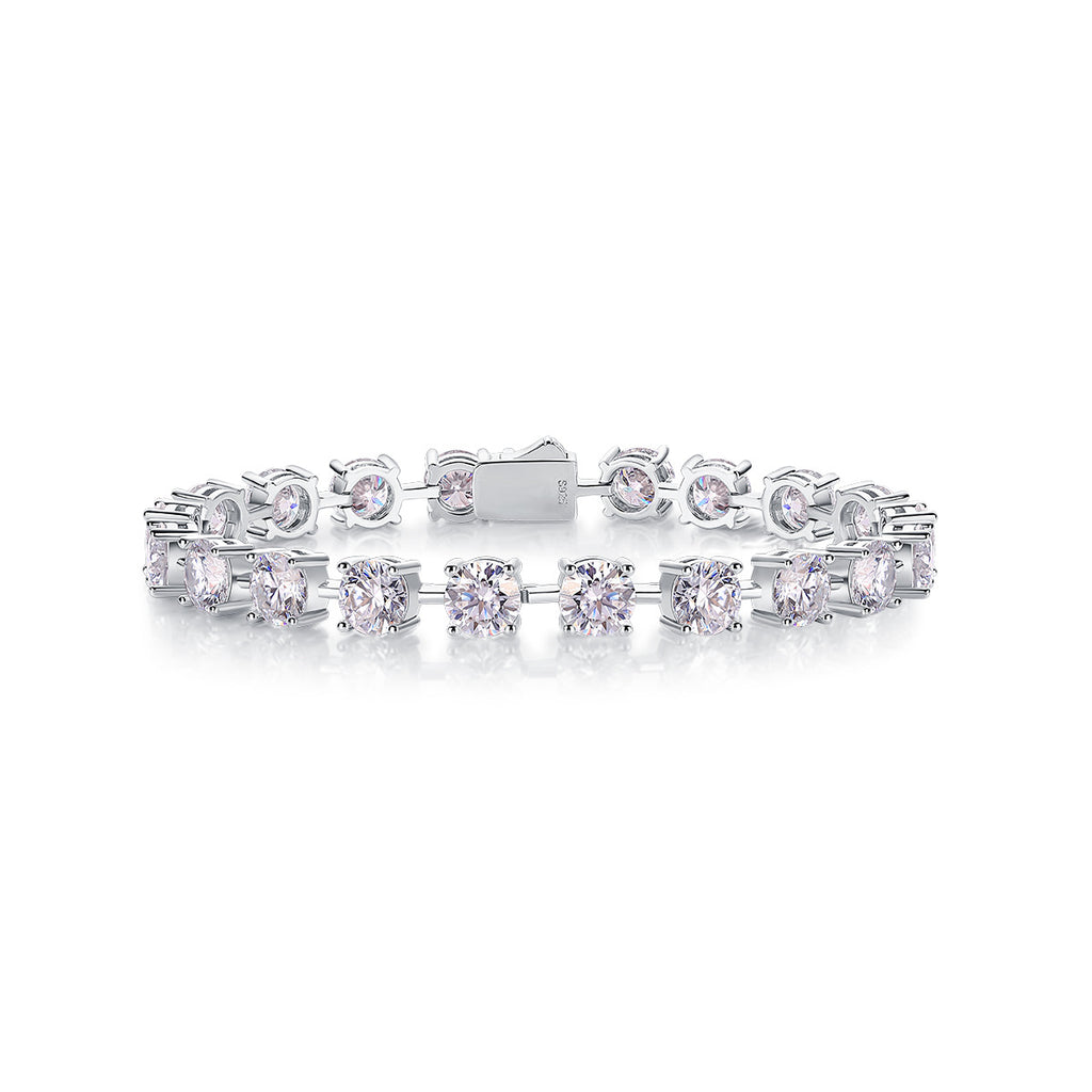 Fully Set Moissanite Tennis Chain – image 5