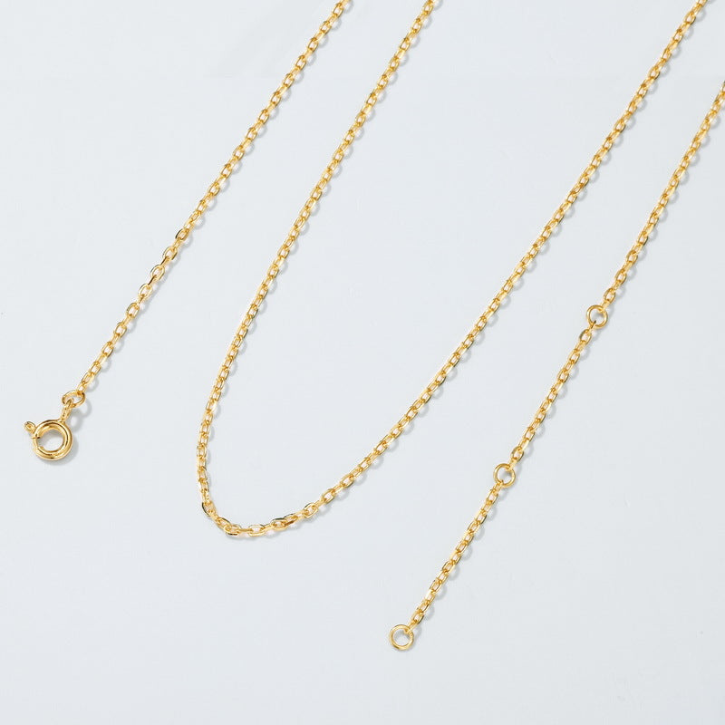 Gold Plated Adjustable Length Necklace