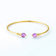 Synthetic amethyst