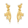 Gold Plated Mini Dress Zircon Earrings