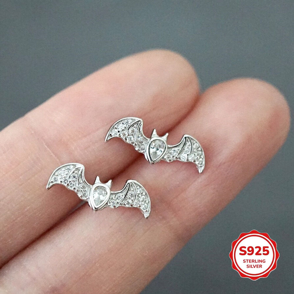 Halloween Bat Stud Earrings YCH163 – stud earrings in bulk